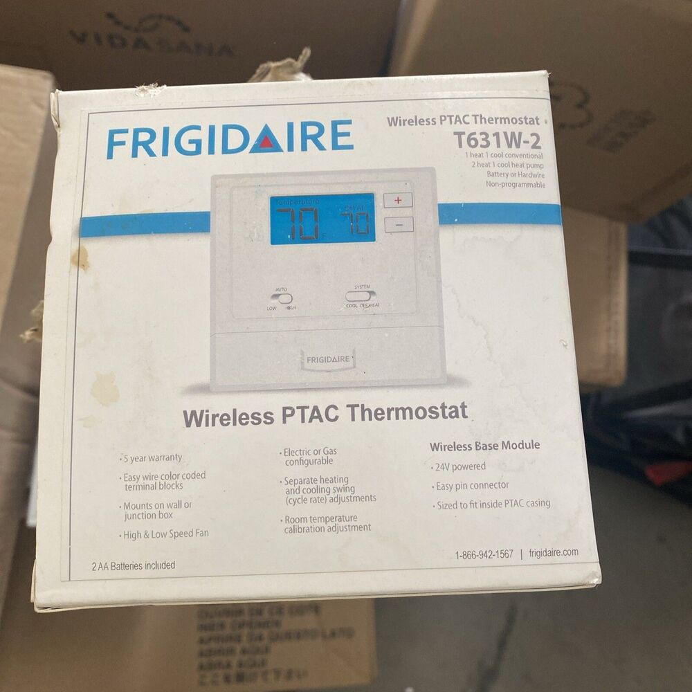 Frigidaire Pro1 T631W-2 Wireless PTAC Thermostat New Open Box
